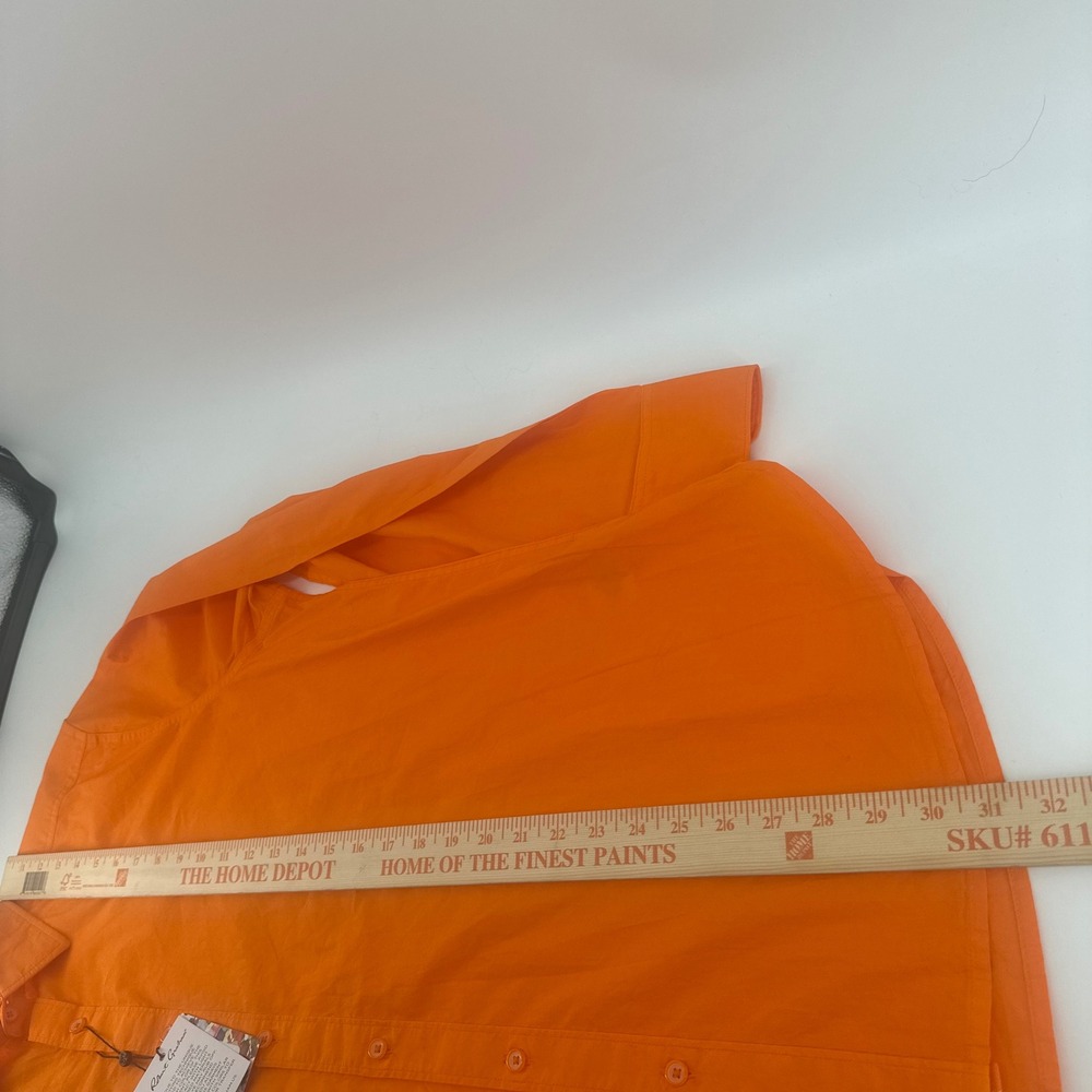 Robert Graham Seaworthy Button Down Shirt Mens XL Orange Classic Fit RS221051CF - Picture 5 of 16